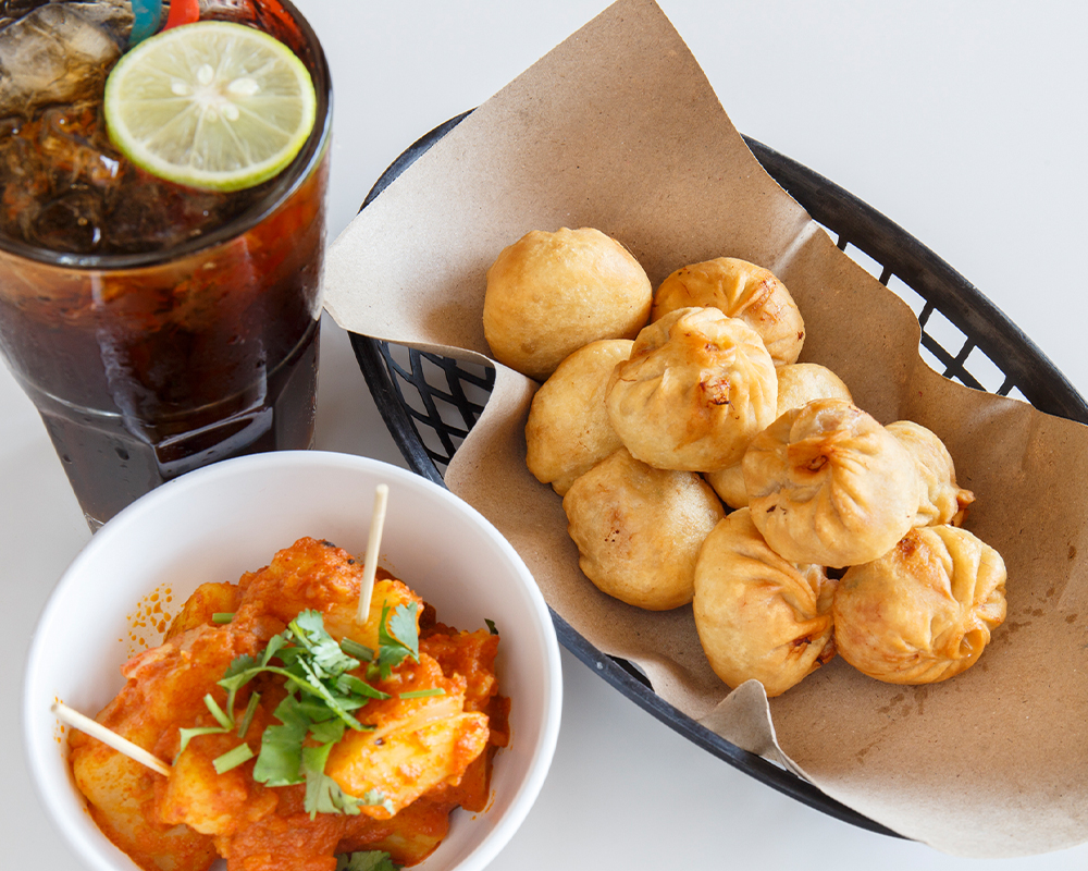 Pan Fried Momos (Kothey)